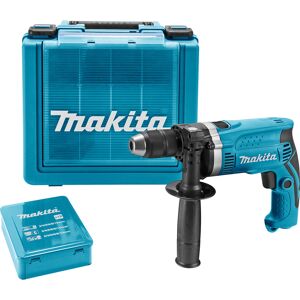 Perceuse a percussion Makita HP1631KX3 710W