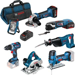 Bosch Pack 7 machines Bosch 0615990K1D 18V Li-ion 5Ah