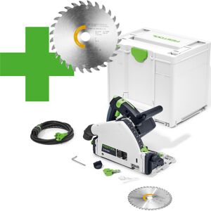 Festool Scie circulaire plongeante TS 55 FEBQ-Plus + lame de scie circulaire OFFERTE 1200W Ø160mm