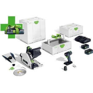 Festool Pack 2 machines Kit Combo sans fil Universel Festool 18V