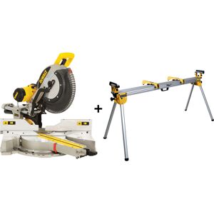 DeWALT Scie à onglet radiale DeWalt DWS780 + support à scie DE7023 1675W Ø305mm