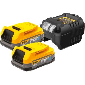 Kit chargeur + 2 batteries Powerstack XR 18V Dewalt Li-ion