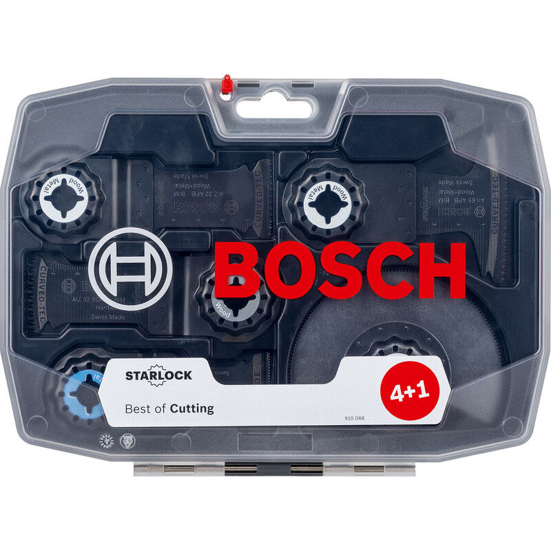 Bosch Coffret de lames plongeantes Bosch Starlock métal/bois 5 pièces