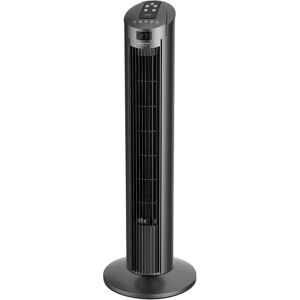 TAURUS-ALPATEC Ventilateur colonne oscillant 3 vitesses gris 45W