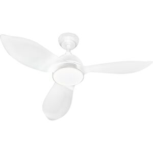 Ventilateur de plafond 3 pales a eclairage LED Corsica blanc Farelek 70W - Ø1170mm