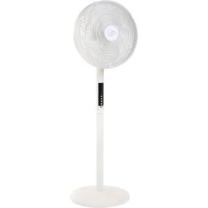 Ventilateur sur pied a couronne de lumiere Air Light Ring Farelek 55W - Ø400mm