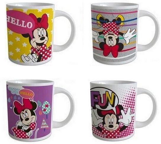 Coffret cadeau de 4 mugs Minnie? Coffret cadeau de 4 mugs Minnie?
