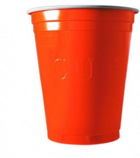 Unique 20 Gobelets Americain Orange 53cl - Original Cup