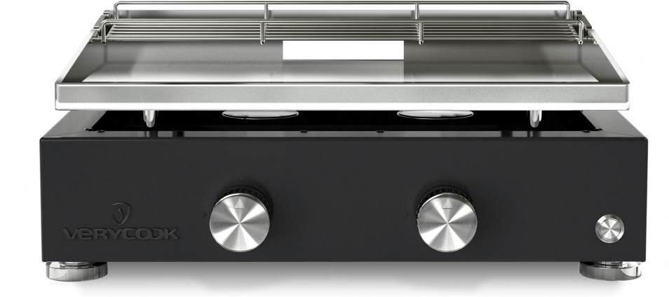 Plancha gaz inox 2 feux Simplicity