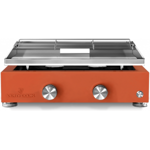 Plancha gaz inox 2 feux Simplicity