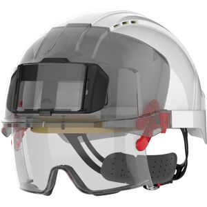 Casque ventilé + lunettes + porte badge EVO VISTA LENS