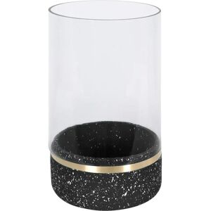 ZAGO Photophore en verre et terrazzo Muzz