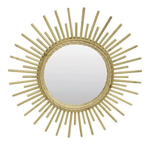Zago Miroir en rotin naturel Sun - ZAGO - Publicité