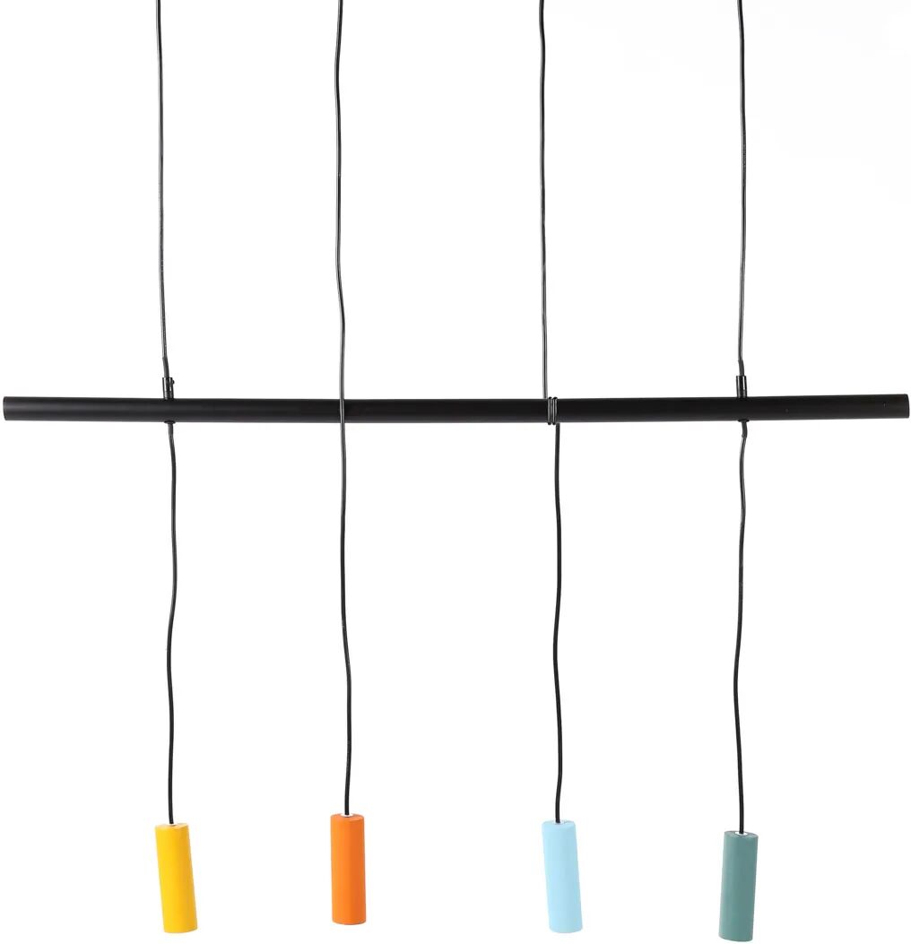 ZAGO Suspension en fer et aluminium 4 couleurs Cuatro