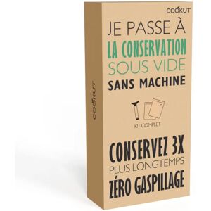 Coffret de Conservation sous vide sans machine Cookut