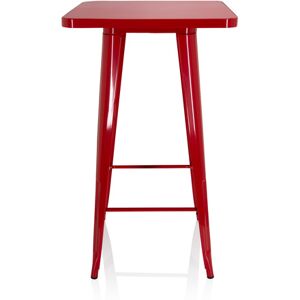 hjh OFFICE VANTAGGIO HIGH T   Table de bar - Rouge