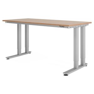hjh OFFICE PRO RINO 18 S   180x80   Table pour charges lourdes - Noyer