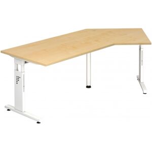 hjh OFFICE PRO MEGA 21 W - 210 x 113 Érable/Blanc