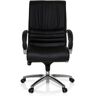 hjh OFFICE XXL F 200 simili-cuir/synthétique - Siège pivotant XXL Noir