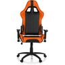 hjh OFFICE SPIELBERG II - Fauteuil Gamer Noir / Orange