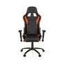 hjh OFFICE SPIELBERG III - Fauteuil Gamer Noir / Orange