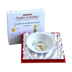 Aubry-Cadoret 1890 Coffret Petit Prince assiette et cuillère uniplat