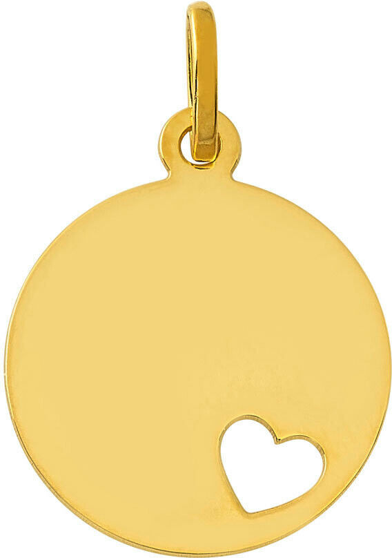 Mon Premier Bijou Médaille coeur ajouré - Or jaune 9ct