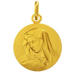 Mon Premier Bijou Medaille Vierge au pouce - Or jaune 9ct