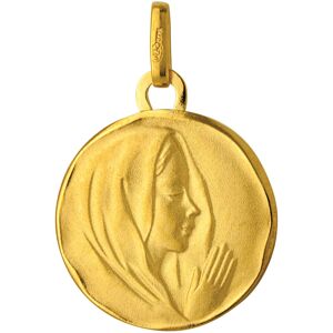 Mon Premier Bijou Medaille Vierge mains jointes - Or jaune 9ct