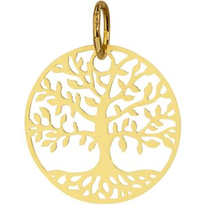 Mon Premier Bijou Medaille Arbre de vie luxuriant - Or jaune 9ct