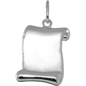 Mon Premier Bijou Pendentif plaque parchemin - Argent massif