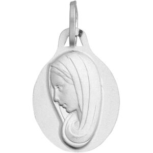 Mon Premier Bijou Medaille Vierge profil - Argent massif