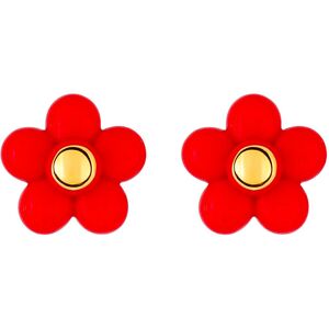 Mon Premier Bijou Boucles daoreilles fleurs Vis Or jaune 9ct