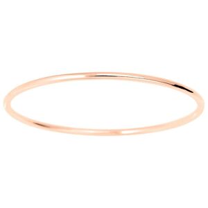 Mon Premier Bijou Jonc bebe fil rond - Or rose 18ct