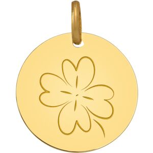 Mon Premier Bijou Medaille Trefle - Or jaune 9ct