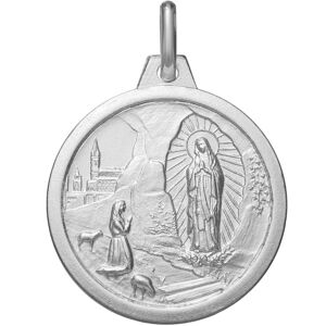 Maison de la Medaille Medaille Vierge de Lourdes - Argent massif