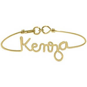 Mon Petit Atelier Bracelet jonc prenom - gold filled 14ct