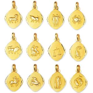 Mon Premier Bijou Pendentif signe astrologique - Or jaune 9ct