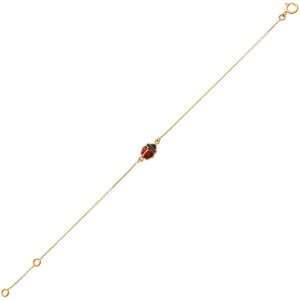 Mon Premier Bijou Bracelet Coccinelle - Or jaune 9ct