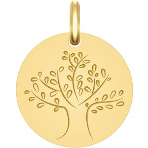 Mon Premier Bijou Medaille Arbre de vie magnifique - Or jaune 9ct