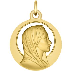 Maison de la Medaille Medaille Vierge ajouree - Or jaune 9ct