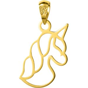 Mon Premier Bijou Pendentif licorne - Or jaune 9ct