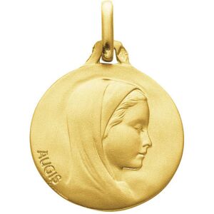 Augis Médaille Vierge profil droit - Or jaune 18ct