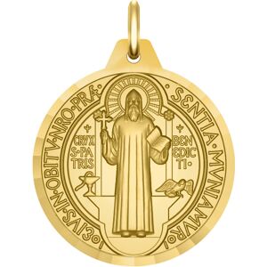 Maison de la Médaille Médaille Saint Benoît - Or jaune 18ct