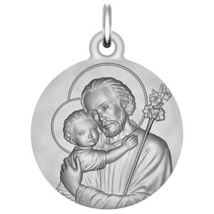 Maison de la Médaille Médaille Saint Joseph - Argent massif