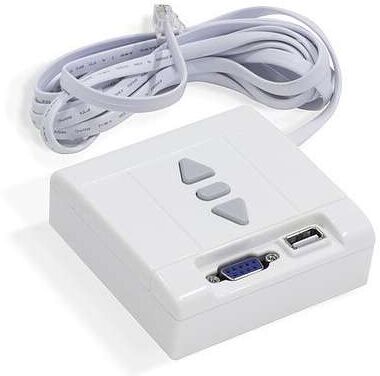 Lumene switch with rj45/rs232 connector Lumene switch with rj45/rs232 connector