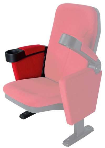 Lumene Accoudoir Droit Hollywood Confort Rouge Lumene Accoudoir Droit Hollywood Confort Rouge