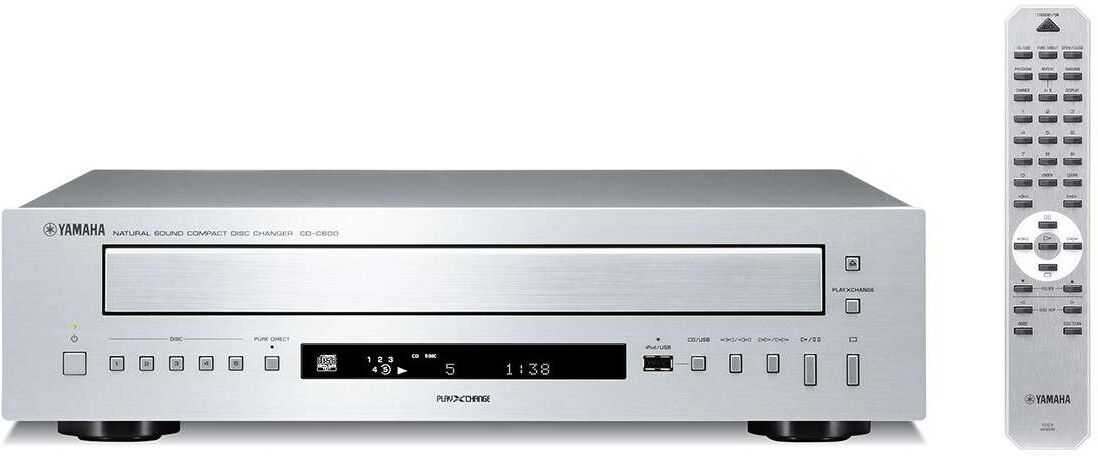 Yamaha CD-C600 Silver