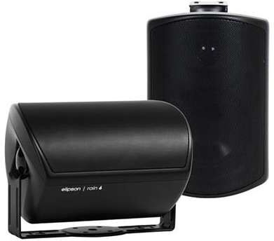 Elipson rain 6 noir - la paire Elipson rain 6 noir - la paire