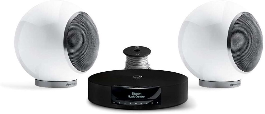 Elipson pack music center bt hd + chromecast + planet l 2.0 blanc + câble hp 10m Elipson pack music center bt hd + chromecast + planet l 2.0 blanc + câble hp 10m